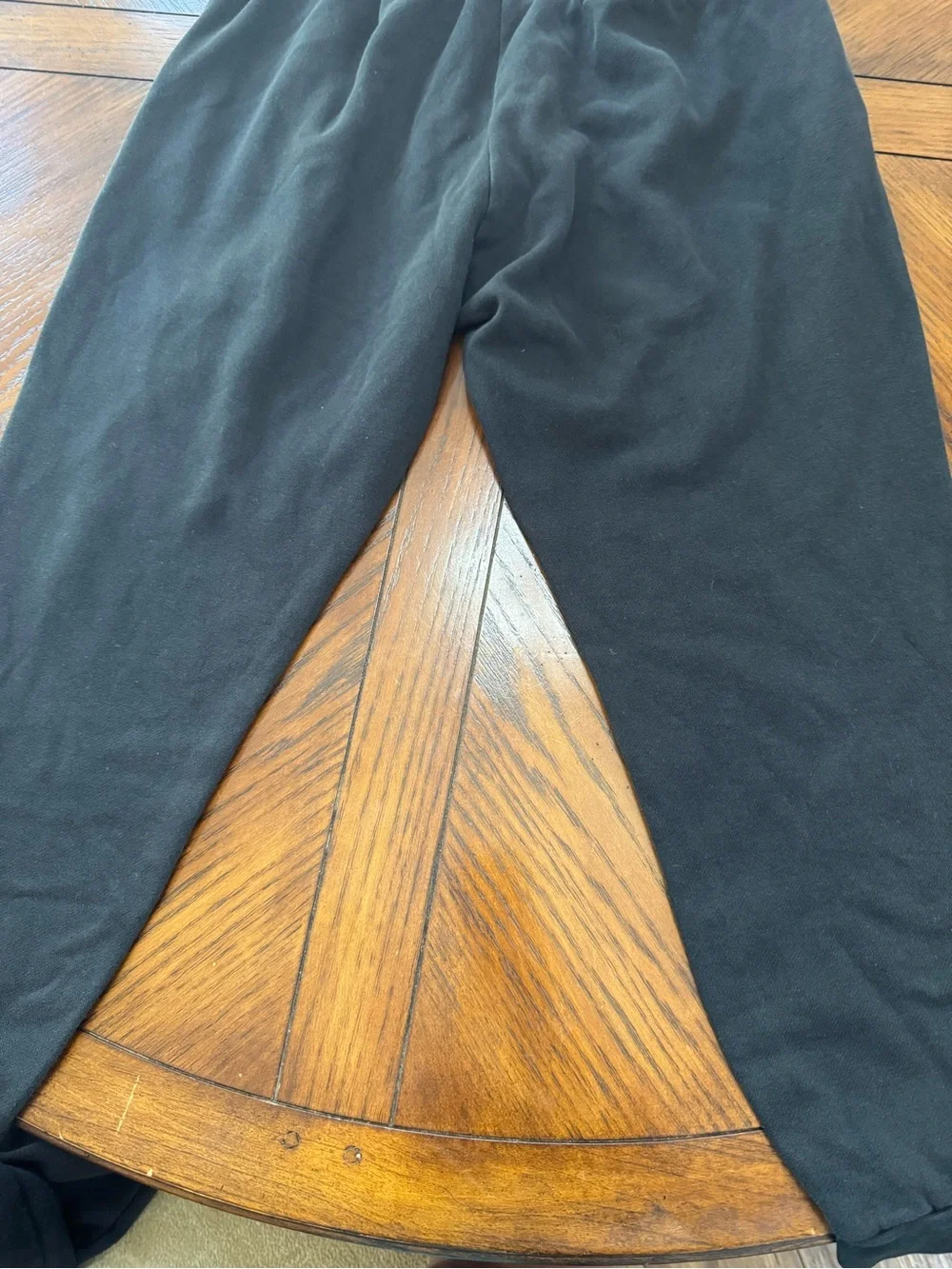 adidas Black Joggers with White Trefoil Logo
